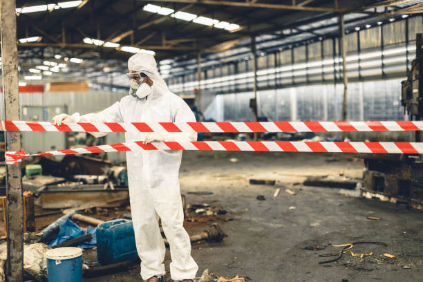 Professional Biohazard technician working in Bridgeport, PA